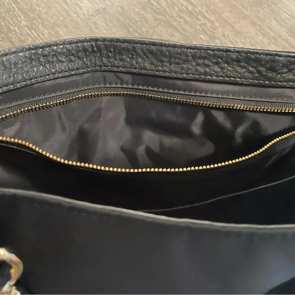 Tory Burch Black Diaper Messenger Bag